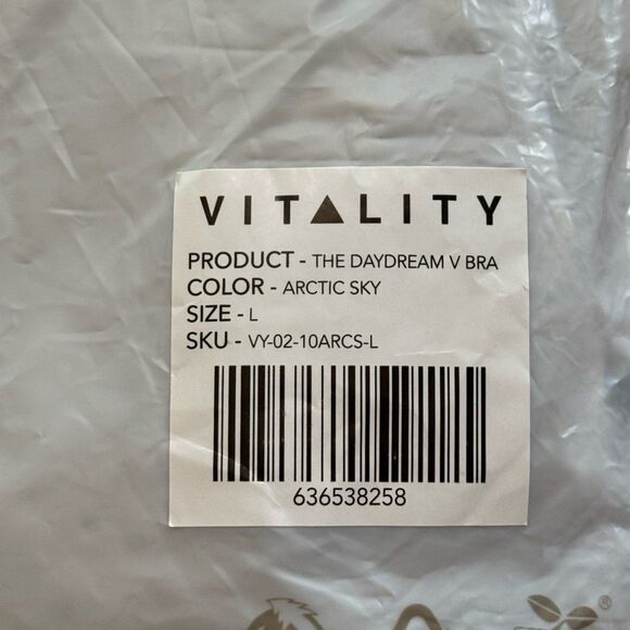 Vitality Daydream V Bra Arctic Sky Size Large - Picture 12 of 12